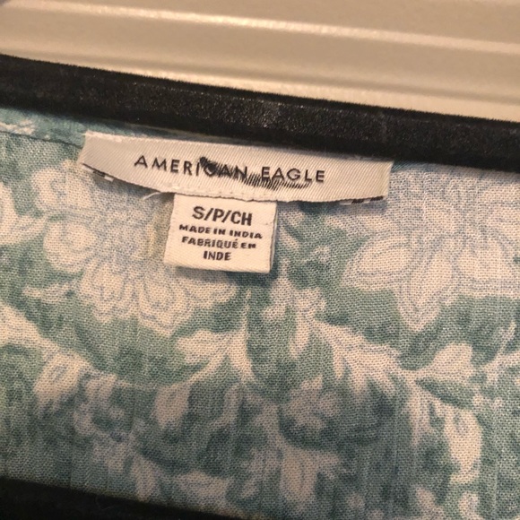 American Eagle Mini Wrap Dress - Size Small - Picture 3 of 4